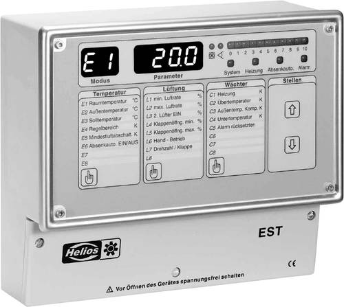 Helios Ventilatoren EST Elektronischer Steuerthermostat