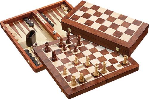 2520 Philos Schach-Backgammon-Dame-Set