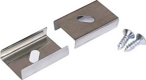 Brumberg 53010000 Befestigungs-Set Aluminium (L x B x H) 25 x 25 x 7mm 1St.