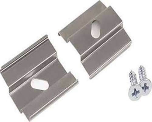 Brumberg 70451322 53020000 Befestigungs-Set Aluminium (L x B x H) 22 x 19 x 4mm 1St.