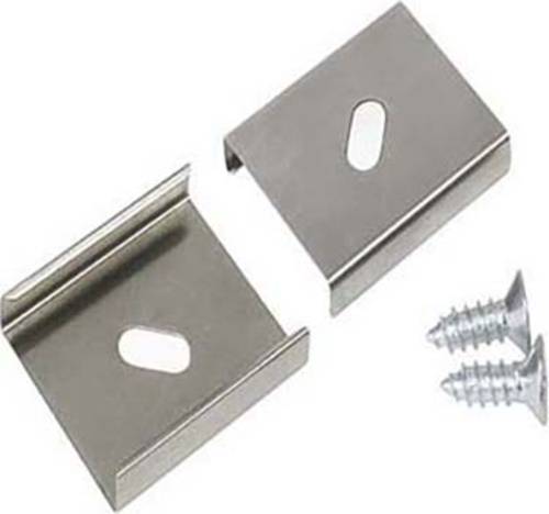 Brumberg 80451315 53003000 Befestigungs-Set Aluminium (L x B x H) 22 x 19 x 4mm 1St.