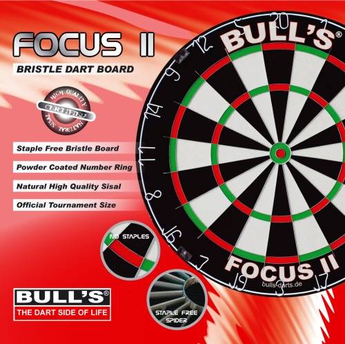 Bulls Focus Bristle Dartboard