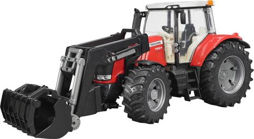 Bruder Massey Ferguson 7600 mit Frontlader Fertigmodell Landwirtschafts Modell