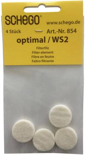 Schego 854 Ersatz-Filter-Filz 4er Set