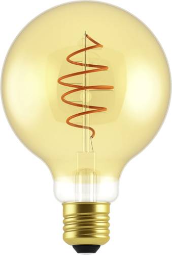 Nordlux 2080182758 LED EEK G (A - G) E27 Globeform 5W Gold (Ø x L) 95mm x 140mm dimmbar 1St.