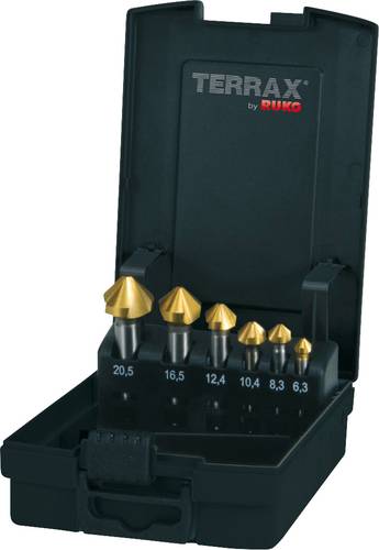 RUKO A102152TRO Kegelsenker-Set 6teilig 6.3 mm