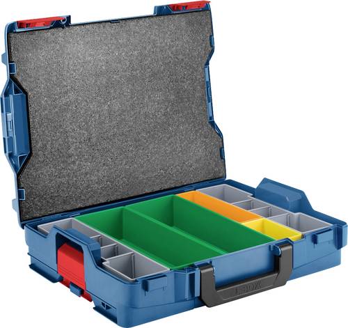 Bosch Professional L-BOXX 102 & Inset Boxen 6tlg. 1600A016NC Transportkoffer ABS Blau (L x B x H) 35