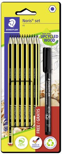 Staedtler Noris HB 120 BK12P3 Bleistiftset Bezeichnung der Härte: HB 1 Set