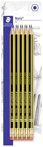 Staedtler Noris HB 122-2 BK10 Bleistiftset Bezeichnung der Härte: HB 10St.