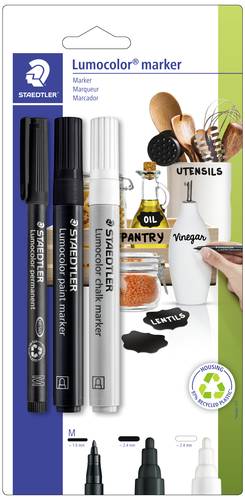 Staedtler Permanentmarker Lumocolor Schwarz