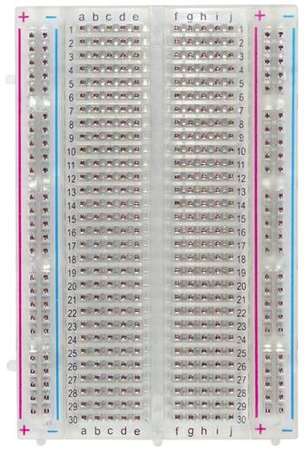 Blanko 206934 Experimentierplatine (L x B x H) 82 x 54 x 9mm 1St.