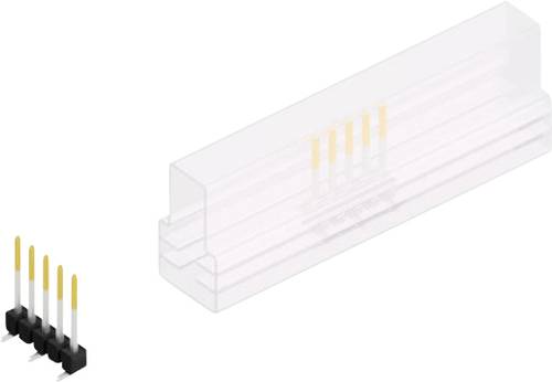 Fischer Elektronik Stiftleiste (Standard) Anzahl Reihen: 1 10047700 10St.