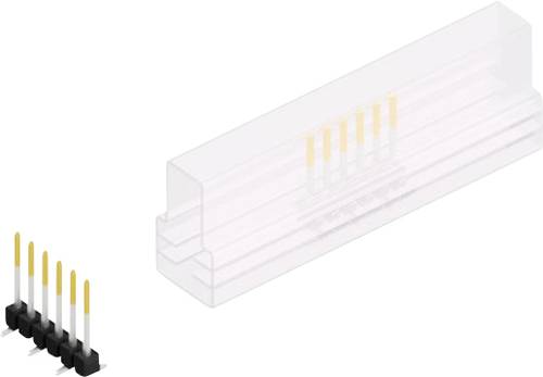 Fischer Elektronik Stiftleiste (Standard) Anzahl Reihen: 1 10047710 10St.