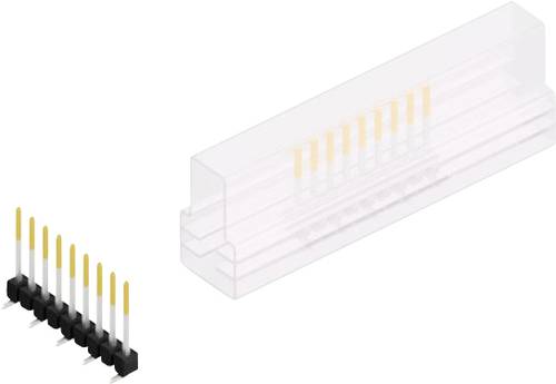 Fischer Elektronik Stiftleiste (Standard) Anzahl Reihen: 1 10047740 10St.