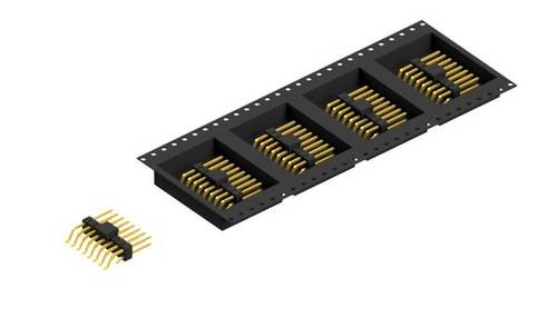 Fischer Elektronik Stiftleiste (Standard) Anzahl Reihen: 2 SL17SMD08316GBTR 300St.