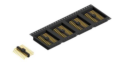 Fischer Elektronik Stiftleiste (Standard) Anzahl Reihen: 2 SL17SMD08320GBTR 300St.