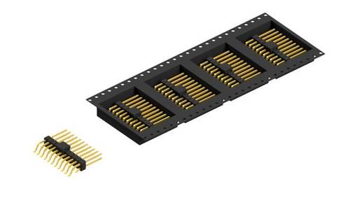 Fischer Elektronik Stiftleiste (Standard) Anzahl Reihen: 2 SL17SMD10922GBTR 150St.