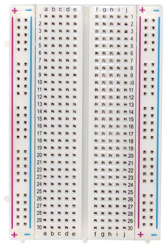 Blanko 206932 Experimentierplatine (L x B x H) 82 x 54 x 9mm 1St.